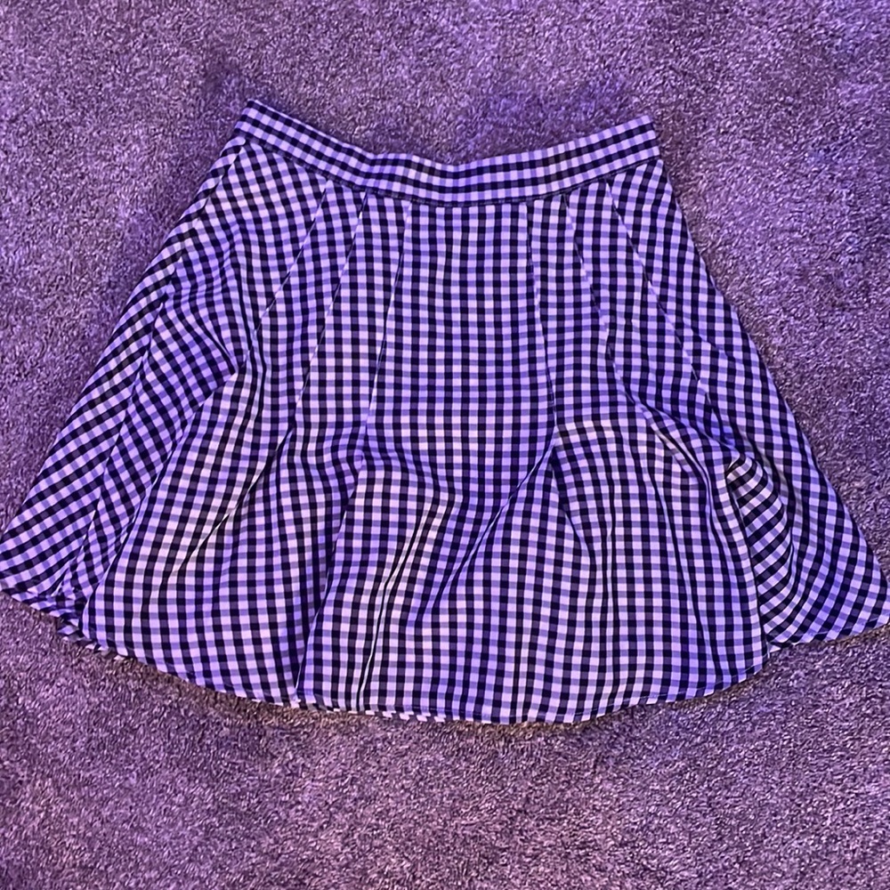 Black and white skirt